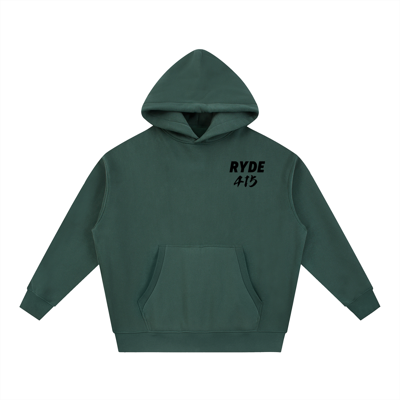 Ryde 415 Boxy Fit Fleece Hoodie
