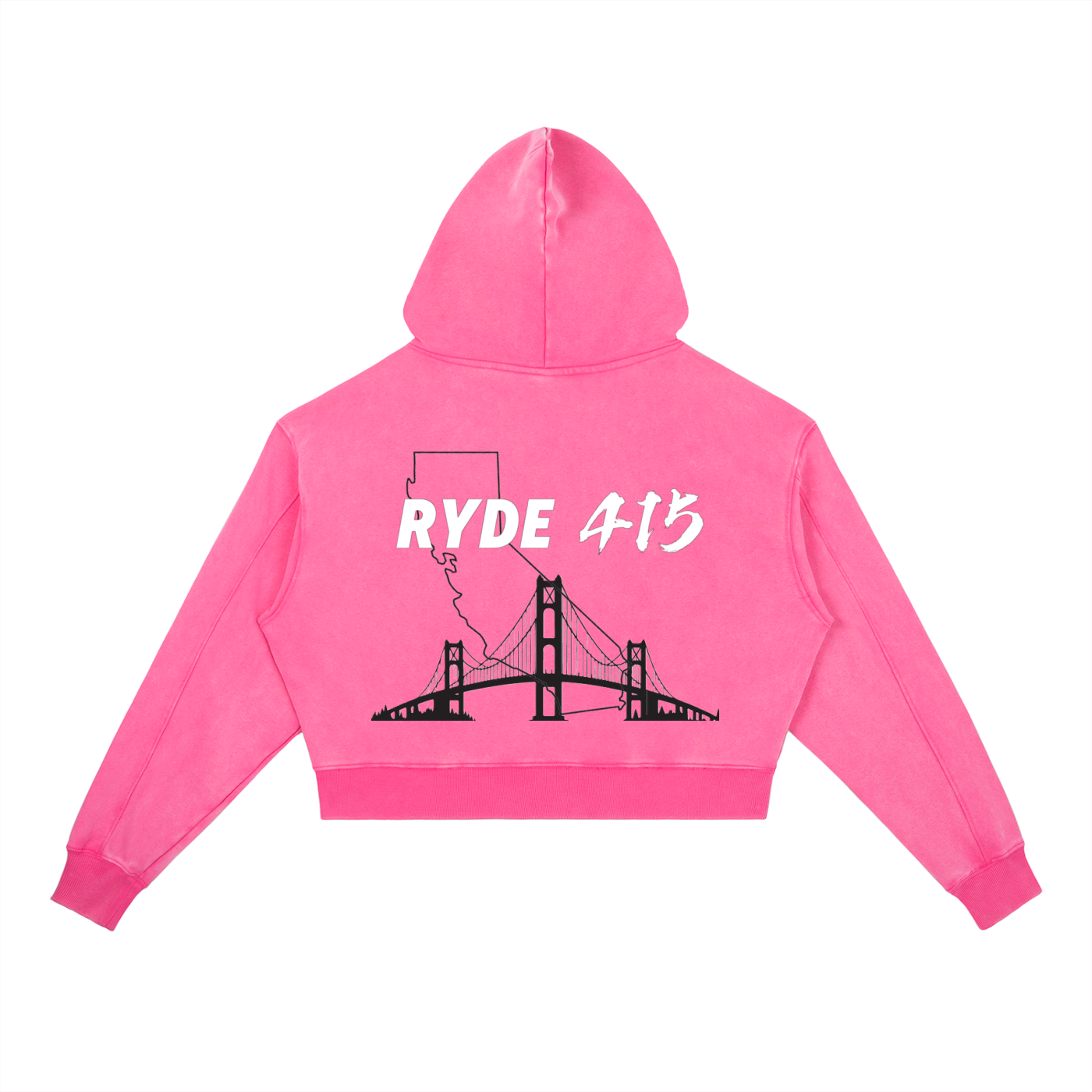 Womens Vintage Washed Heavyweight Hoodie
