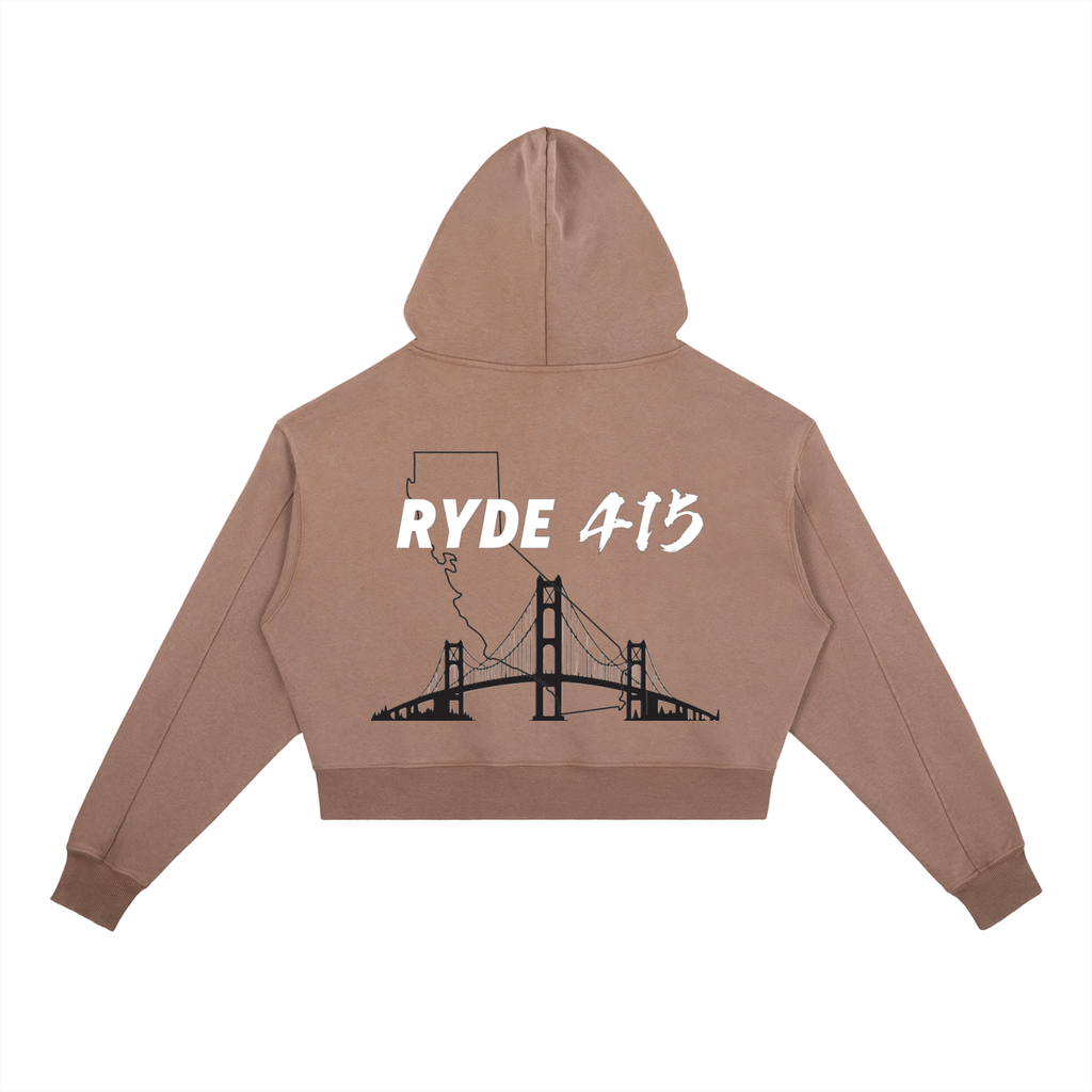Womens Vintage Washed Heavyweight Hoodie