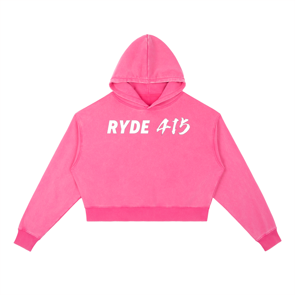 Womens Vintage Washed Heavyweight Hoodie