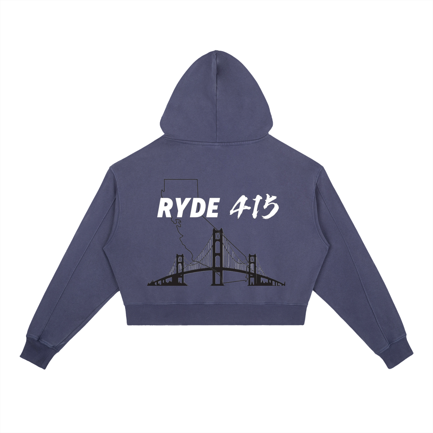 Womens Vintage Washed Heavyweight Hoodie