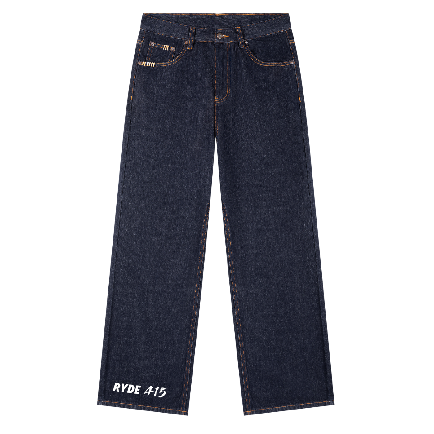 Heavyweight Straight Leg Denim Jeans