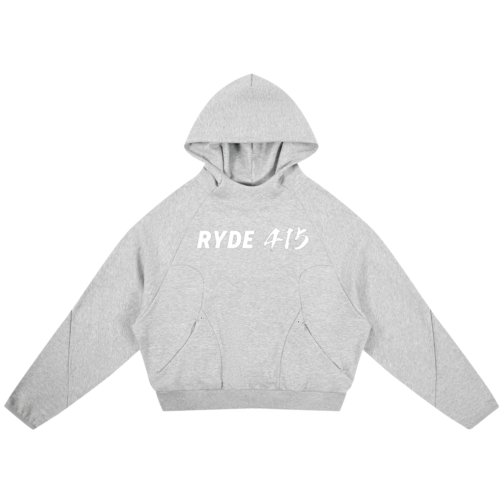 Ryde 415 Curved Panel Raglan Hoodie