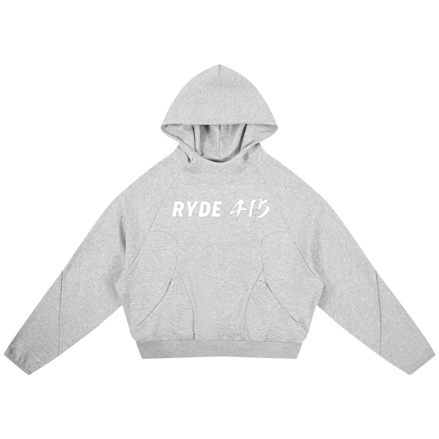Ryde 415 Curved Panel Raglan Hoodie