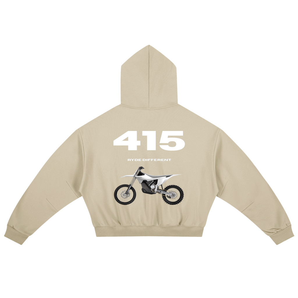 Ryde 415 Essential Boxy Darted Sleeve Hoodie