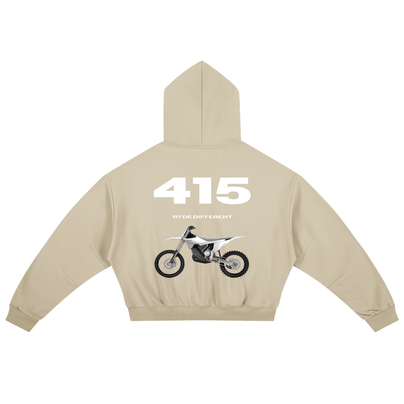 Ryde 415 Essential Boxy Darted Sleeve Hoodie