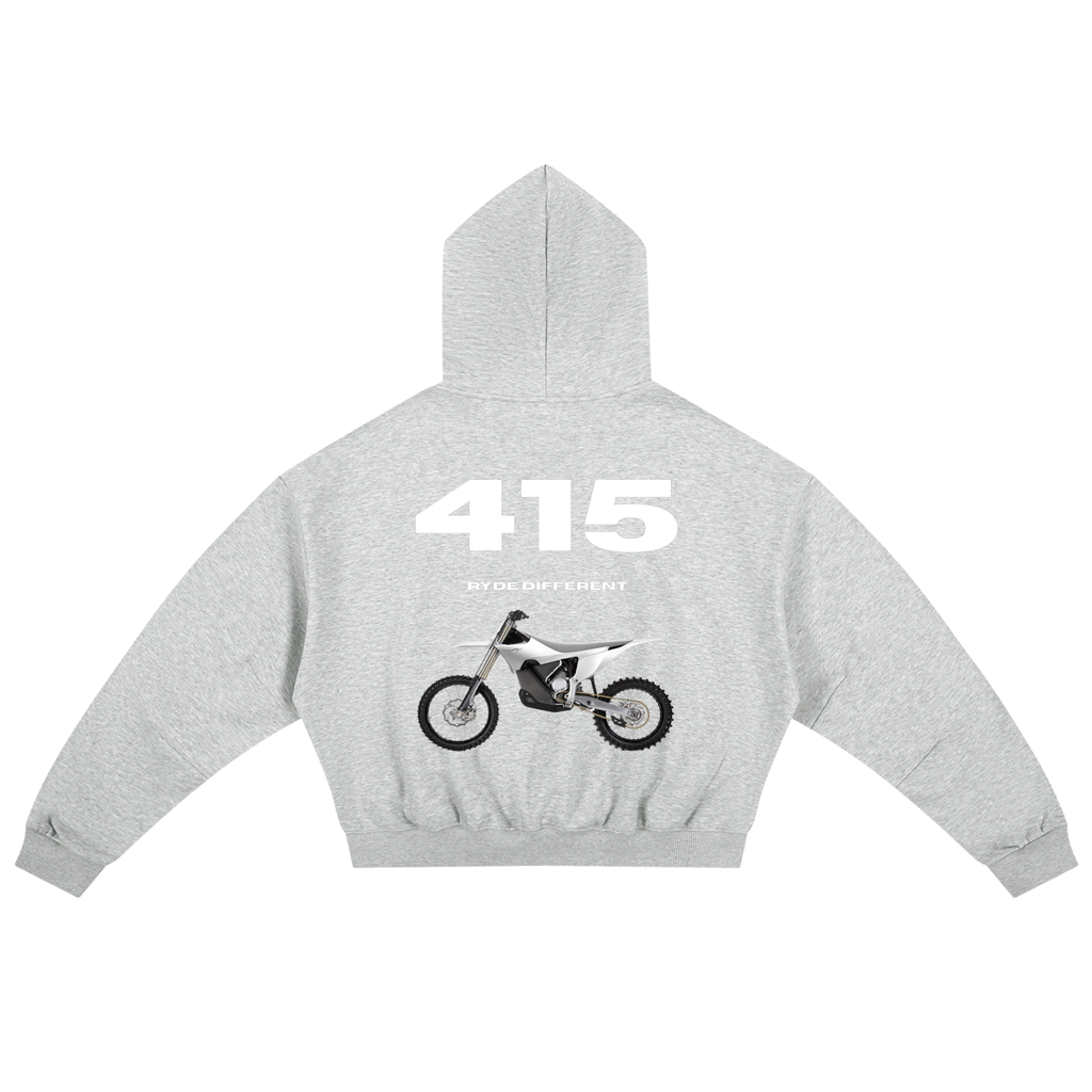 Ryde 415 Essential Boxy Darted Sleeve Hoodie