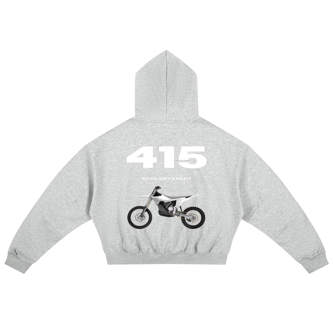 Ryde 415 Essential Boxy Darted Sleeve Hoodie