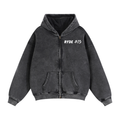 Ryde 415 Zip-Through Boxy Fleece Hoodie