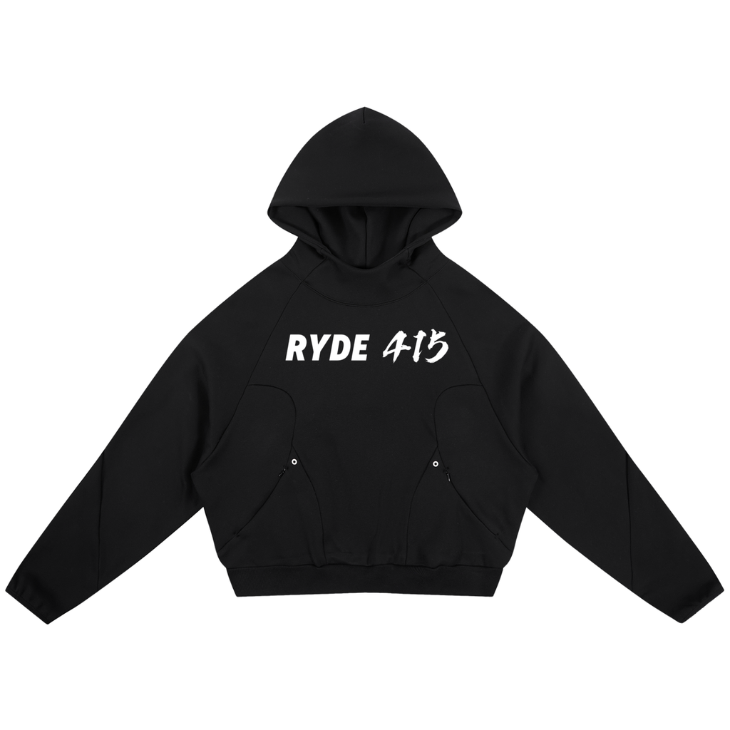 Ryde 415 Curved Panel Raglan Hoodie