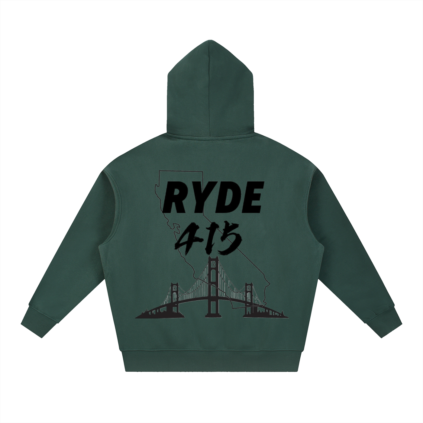 Ryde 415 Boxy Fit Fleece Hoodie