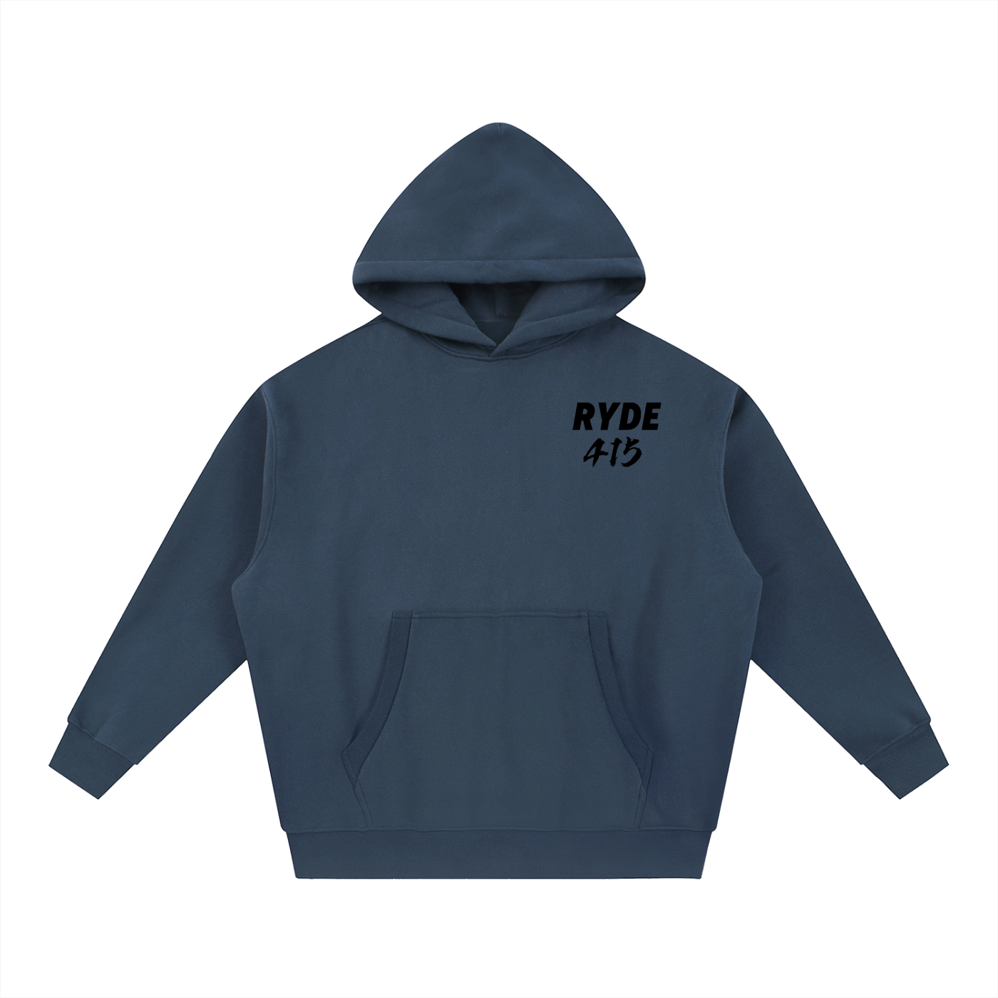 Ryde 415 Boxy Fit Fleece Hoodie