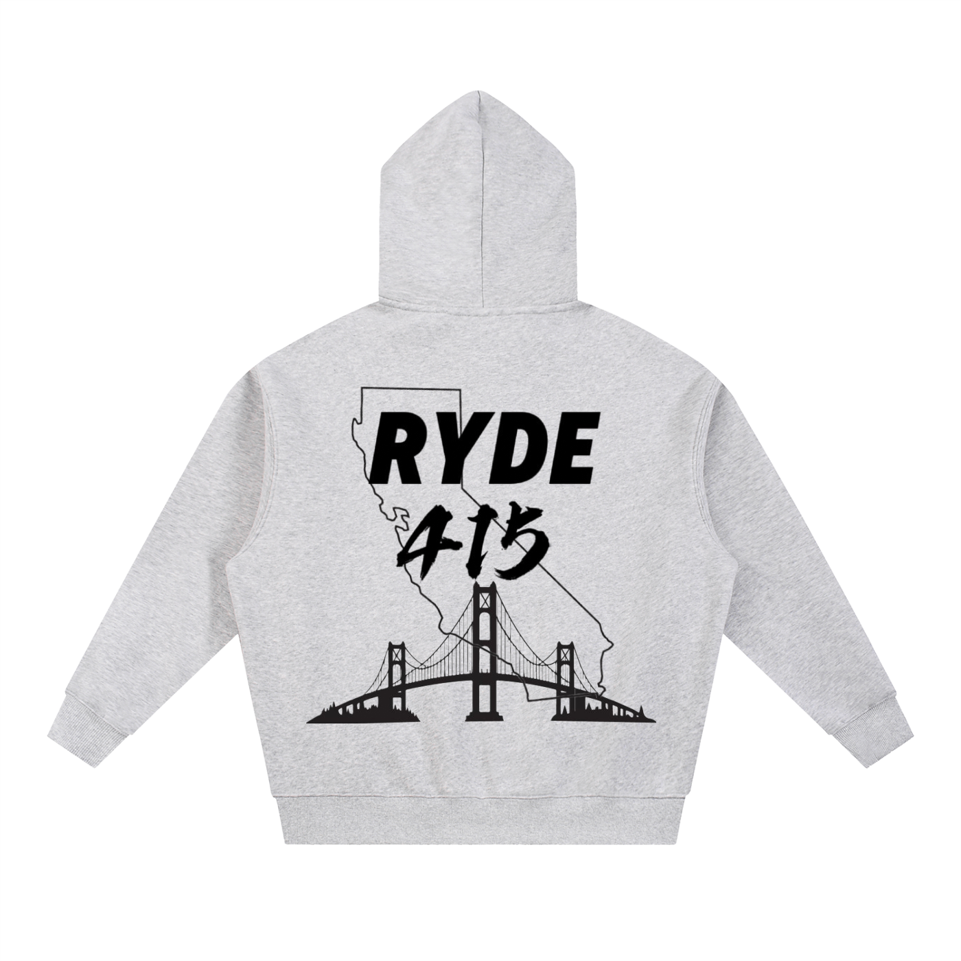 Ryde 415 Boxy Fit Fleece Hoodie