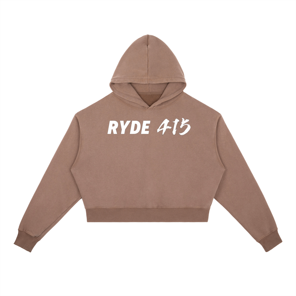 Womens Vintage Washed Heavyweight Hoodie
