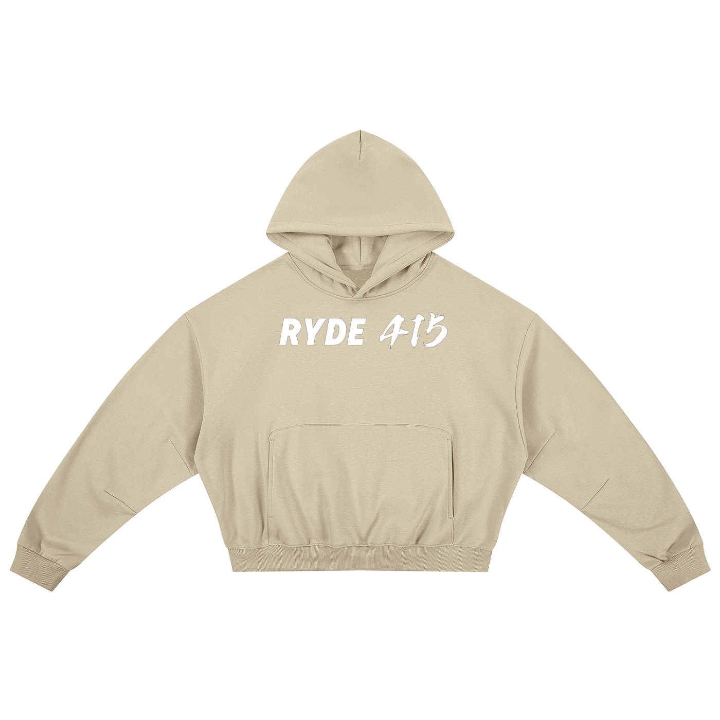 Ryde 415 Essential Boxy Darted Sleeve Hoodie