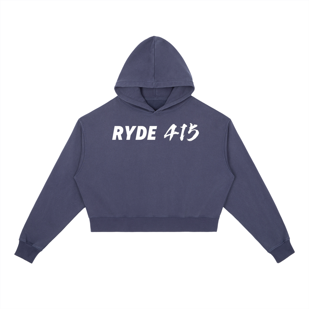 Womens Vintage Washed Heavyweight Hoodie