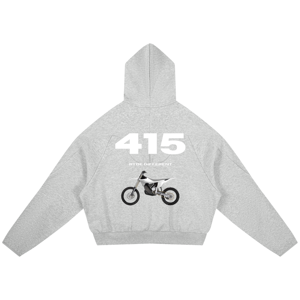 Ryde 415 Curved Panel Raglan Hoodie
