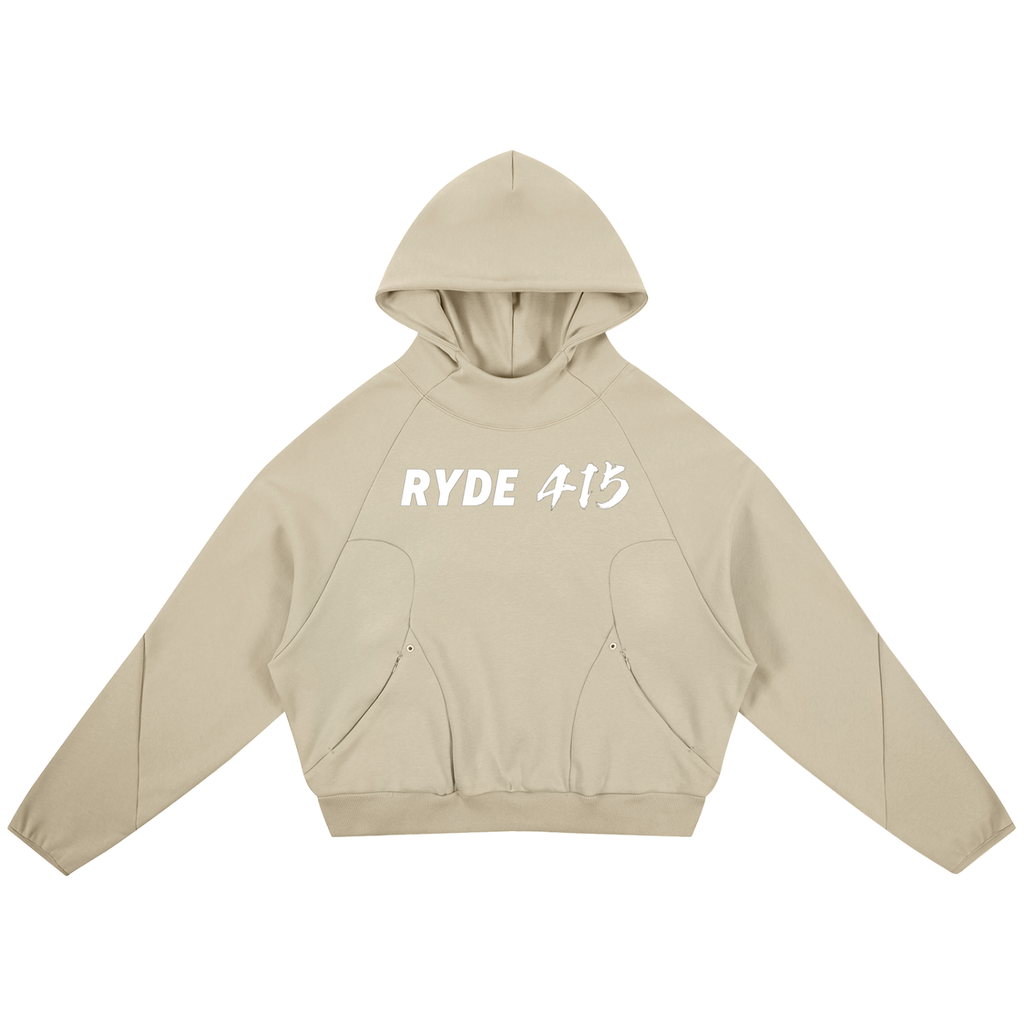 Ryde 415 Curved Panel Raglan Hoodie
