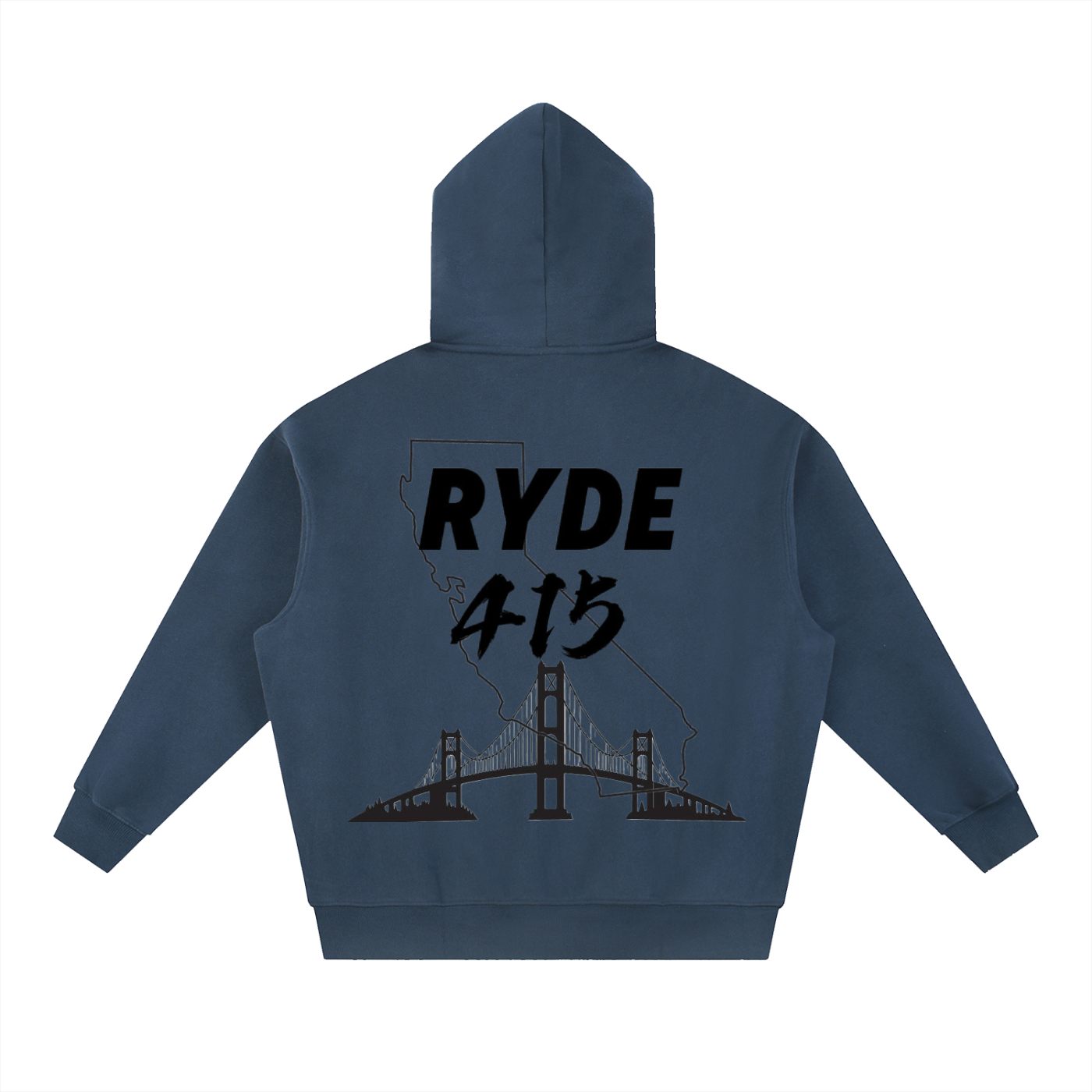 Ryde 415 Boxy Fit Fleece Hoodie